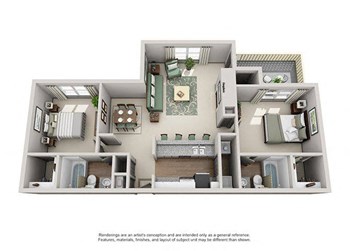 2B Renovation 3 floor plan